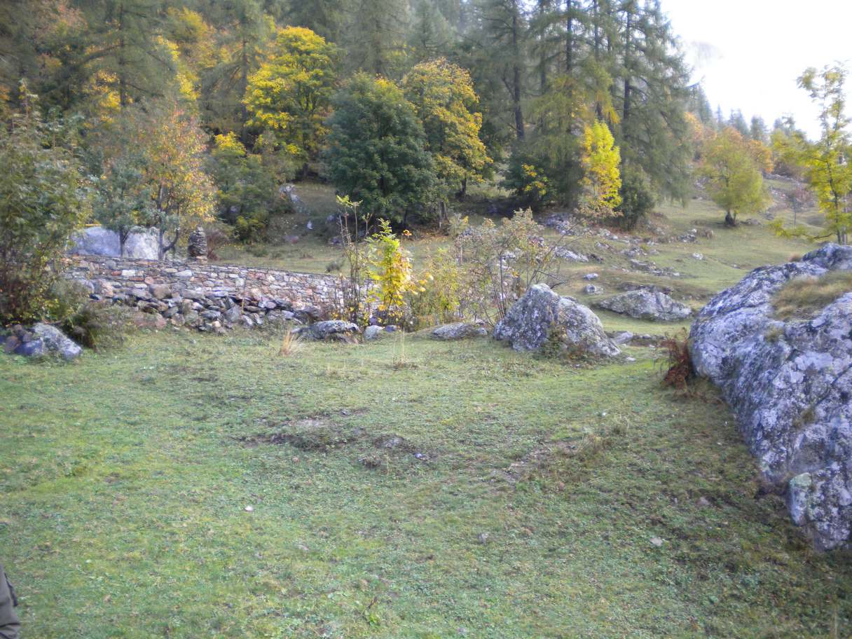 pista agro-silvo-pastorale verso il guado del