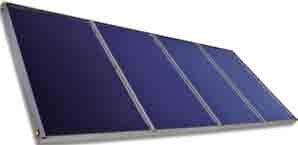 Dati tecnici VITOSOL 200-F Tipo XL5 e XL10 Descrizione: Collettore solare di grande superficie per il montaggio orizzontale su tetti inclinati o piani e per montaggio libero.