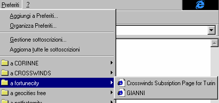 La prima fila dei menù: Per quanto riguarda File, Modifica, Visualizza, Vai, non penso ci sia qualcosa da