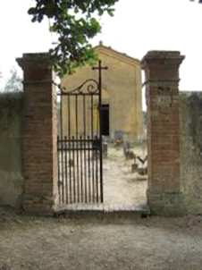 Il cimitero Alla loro morte, i monaci erano seppelliti nel cimitero interno al monastero.