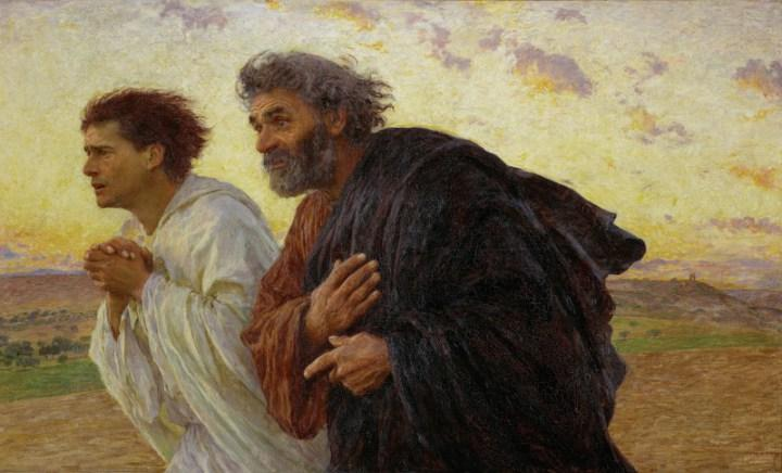 ITINERARIO DI FORMAZIONE PER CATECHISTI DEGLI ADULTI Il mattino della risurrezione i discepoli Pietro e Giovanni sulla strada della tomba