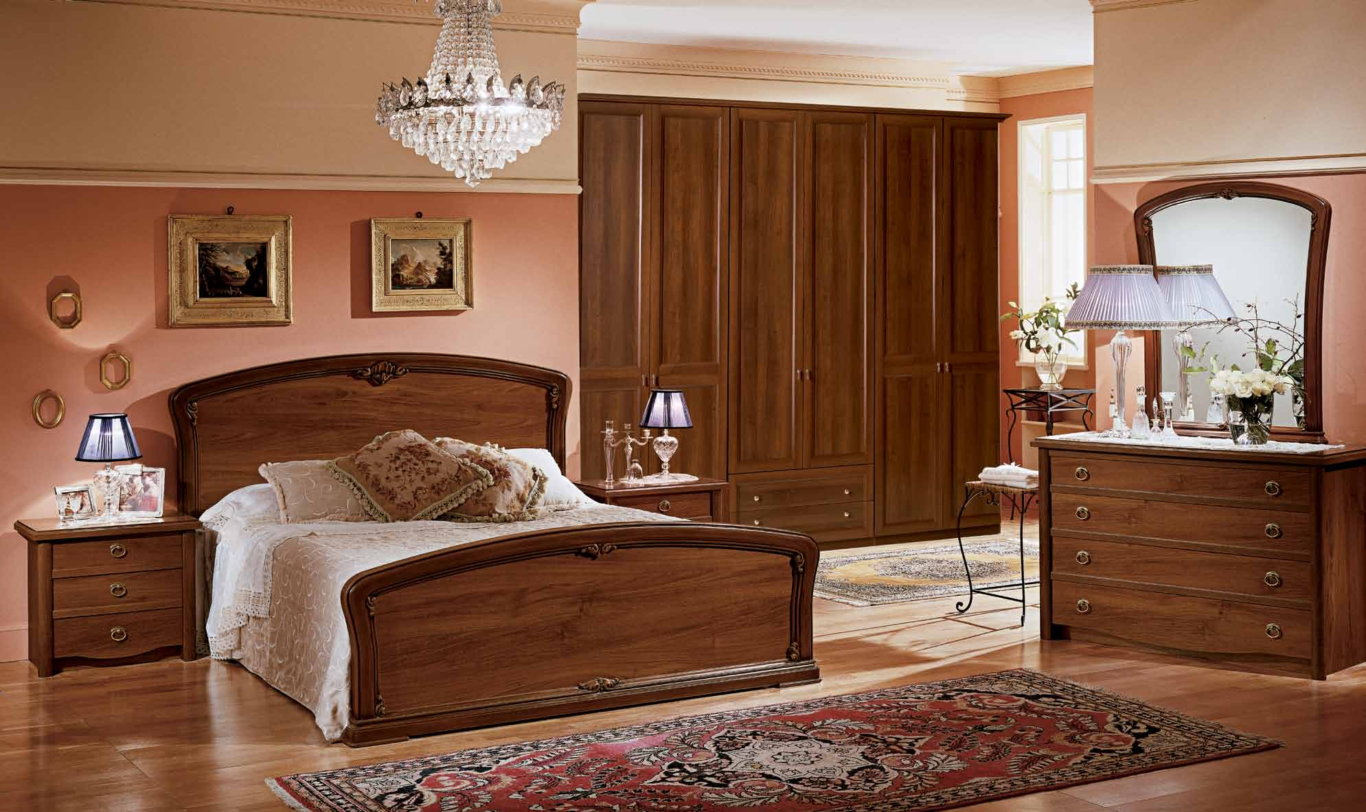 Proposta n.9 cod. V50054 letto legno ARCOBALENO Cod.: T50015 L 184 P 207 H 114 comodino ARCOBALENO Cod.