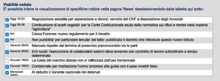 Visualizza sito Tramite la sezione del Pannello di controllo Visualizza sito è possibile visualizzare un anteprima del sito creato.