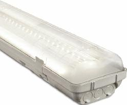 Saving Stagna LED Plafoniera stagna Saving Stagna LED offre un'alta resa luminosa grazie ai LED ad elevata efficienza.