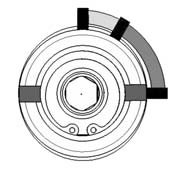 Montaggio dell Adattatore utensile (Tool) nel Modulo di aggancio (Master) Assembly of the Tool adaptor Montage des Losteil Montage de l Adapteur outil D E C D C F B PUNTO DI ESTRAZIONE DELL