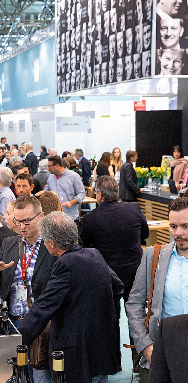 Gli espositori della ProWein 2017 vi daranno il benvenuto