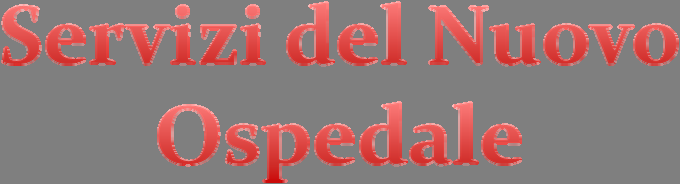 Servizio irettore Telefono E-mail irezione Medica di Presidio Pronto Soccorso Radiologia Laboratorio Analisi* ott.ssa M. Serena Fenu ott. Attilio Bua ott. Vincenzo Bifulco Responsabile ott.