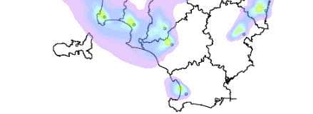 Scenario generazione distribuita (EFMGT): Valori di PM10 espressi in  EFMGT alimentati a