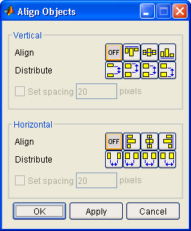 Il tool GUIDE L Alignment tool L Alignment tool consente di posizionare i vari oggetti in modo
