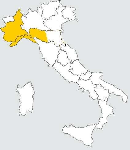 Presenza geografica e key data FORTE PRESENZA TERRITORIALE Presente nelle Regioni (Piemonte, Liguria ed Emilia) rappresenta ca il 13% del PIL nazionale KEY DATA 2009 Ricavi: 3.