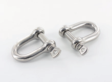 Grillo (modello corto) Shackle (short) Materiale: acciaio inossidabile A4 Material: stainless steel A4 A in mm L in mm B in mm D in mm à per confezione 5 20 907645 10 10 50 6 24 907646