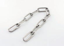 10 25 100 9076425 50 50 5 Catene (a maglia lunga) DIN 763 Chains (with long links) DIN 763 Materiale: acciaio inossidabile A4 Material: stainless steel A4 d t b1 b2 à per confezione 4