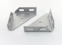 Anfrage Other diameters/materials on request Squadretta telaio, tipo 28 Frame bracket type 28 Materiale: acciaio inossidabile A4 Material: