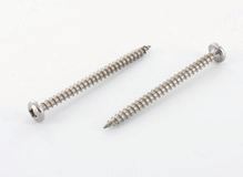 Vite per truciolato a testa tonda HBS TCS - chipboard screw with round head Modello: con rivestimento liscio Materiale: acciaio inossidabile A2 / A4 Version: smooth coating Material: stainless steel