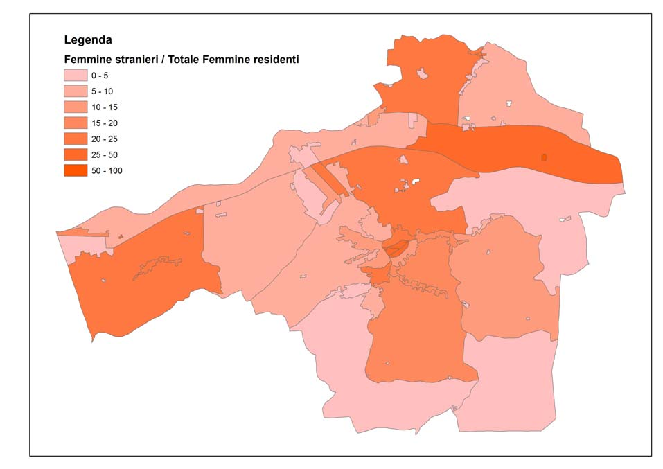 circostanza che, per alcune comunità in particolare, possa essere dapprima solamente l'uomo a stabilirsi sul territorio, alla ricerca di lavoro e solo successivamente possa esserci la possibilità di