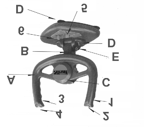 2. Componenti Figura 1 Figura 2 1 Pulsante per sparare 1 2 Pulsante per sparare 2 3