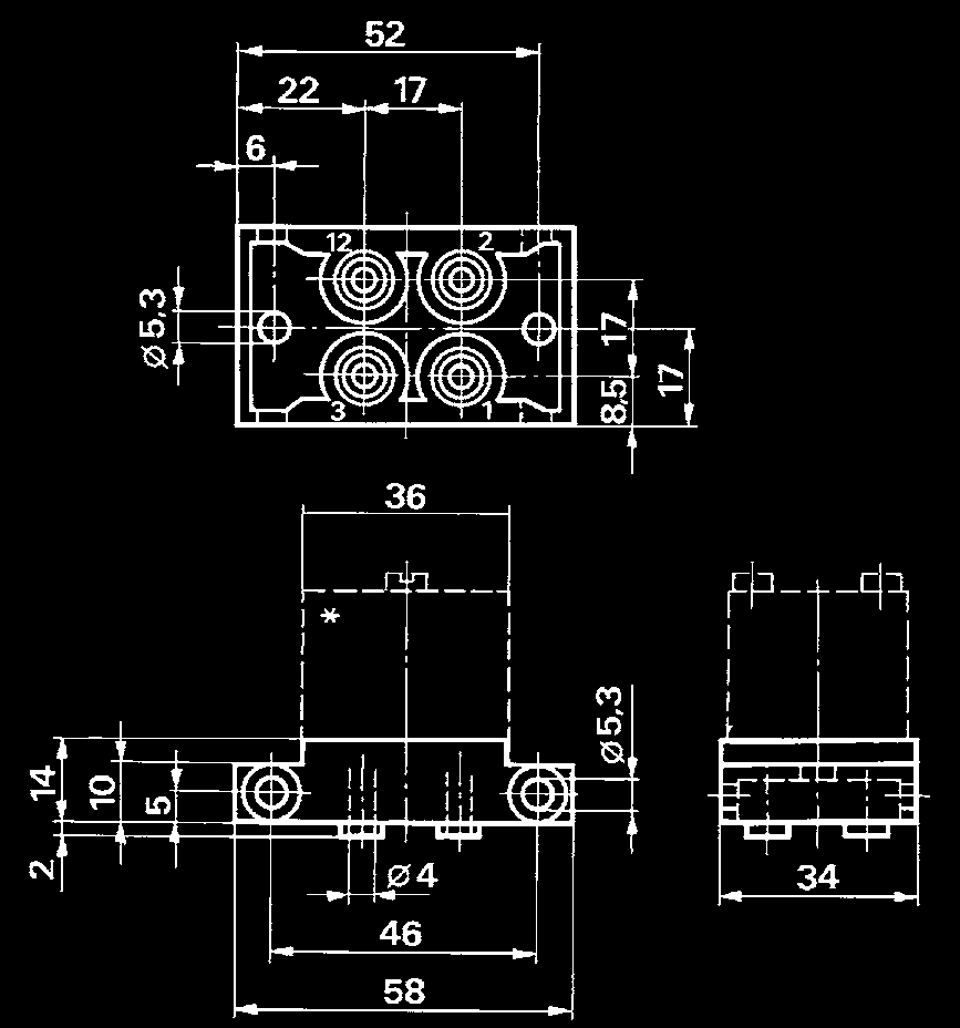 Raccordo aria compressa Peso Fig.