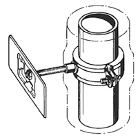 Completa di coperchio in plexiglass, con dado M8 saldato e due fori da 4,2 mm laterali per il fissaggio