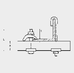 M10 0,01 100 162391 M12 0,01 100 162382 M16 0,03 100 163019 Disposizione A Bullone passante con griffa di bloccaggio P 2: Lmin = a + b + 43 P 3: Lmin = a + b + 48 Coppia di