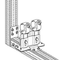 GS F 80 2G 0,6 10 196700 GS F 80 2G2 0,7 10 196717 Per semplificare il montaggio degli U-Bolt sulle travi Framo F80. Fornitura UB F80-4 a 6 (forniti in coppia).