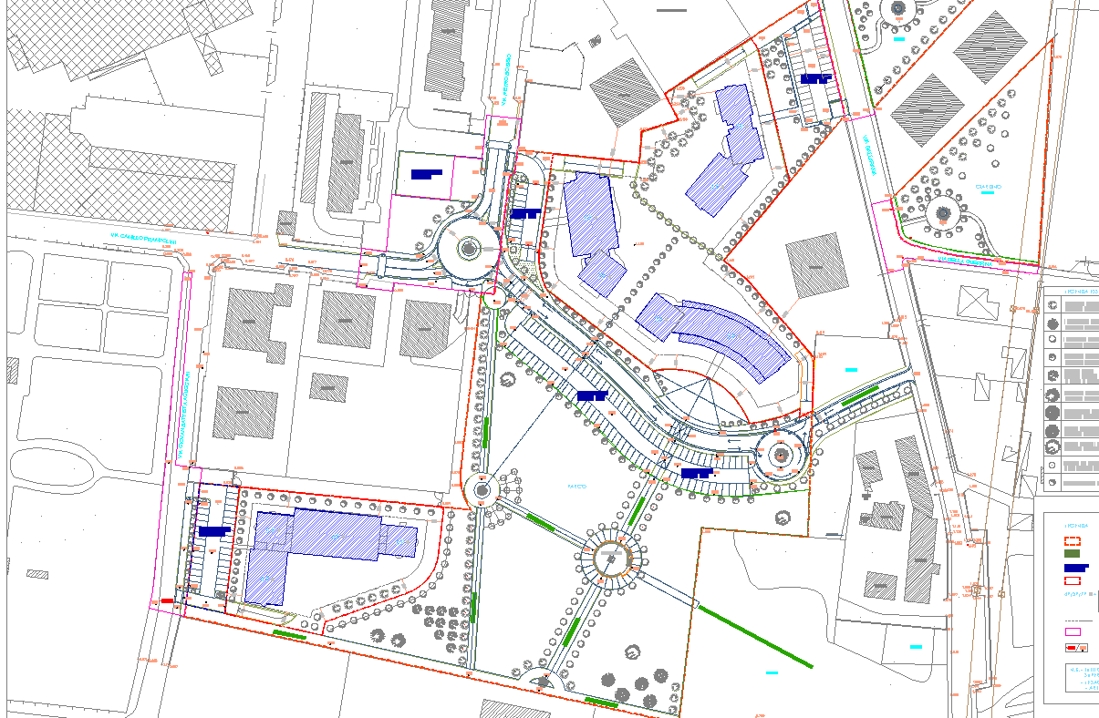 COMUNE DI MONZA PLANIVOLUMETRICO DI PROGETTO con