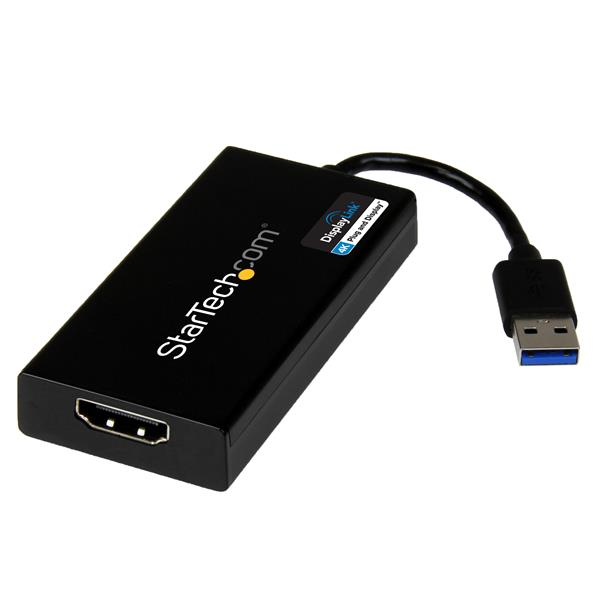 Adattatore convertitore USB 3.0 a HDMI 4K DisplayLink - Scheda Video Esterna HDMI Ultra HD 4k Product ID: USB32HD4K Si desidera aggiungere il video Ultra HD 4K al sistema di computer?