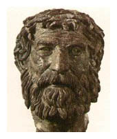 Empedocle (Agrigento, 490 a.c. 430 a.c.) Le quattro radici sono anche alla base della teoria della conoscenza di Empedocle.