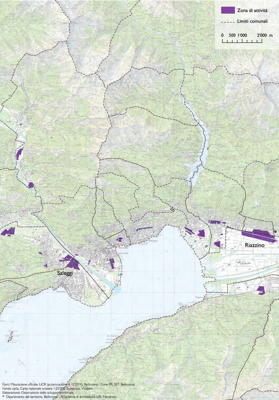 Mappa 5 La zona di attività