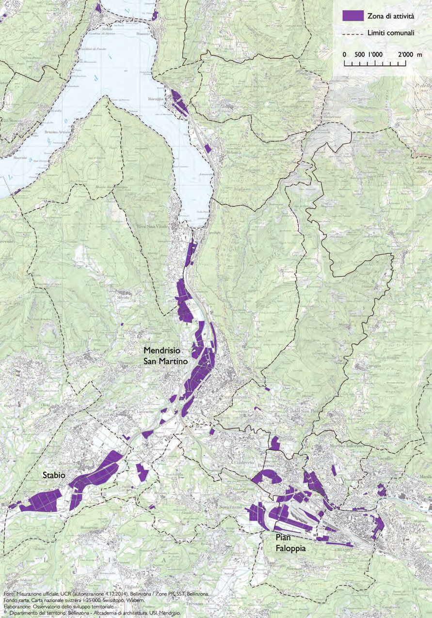 Mappa 2 La zona di attività