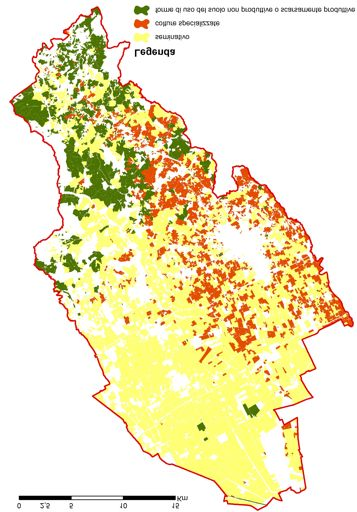 CARATTERIZZAZIONE DELL ATTUALE COMPARTO AGRICOLO L orientamento produttivo La zonizzazione del territorio rurale nel Piano Strategico Nazionale relativo allo sviluppo rurale (Piano Regionale di