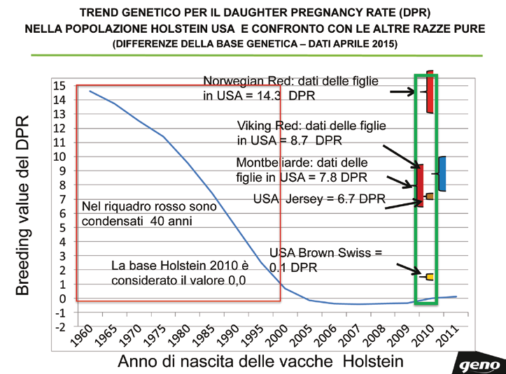 Ecco perché anche gli allevatori americani si stanno orientando al crossbreeding con la Rossa Norvegese Gli Stati Uniti sono da sempre leader nella selezione genetica bovina, anche per la forza dei