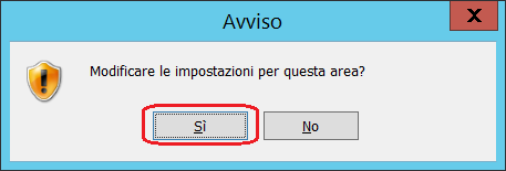 viene chiesto di confermare le