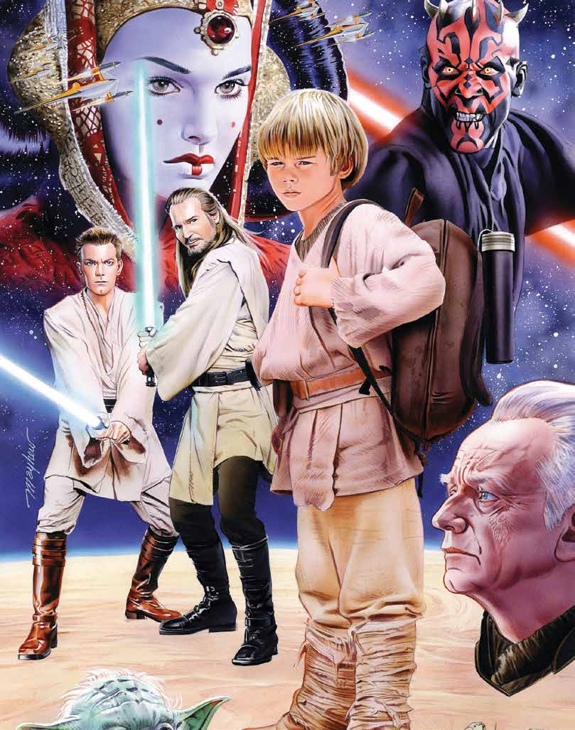STAR WARS: LA MINACCIA FANTASMA Anni prima che Luke Skywalker affronti Dart Fener, due Jedi Qui-Gon Jinn e Obi-Wan Kenobi sono stati incaricati di porre fine a un conflitto che sta dividendo la