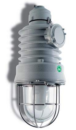 rmature illuminanti per lampade a scarica fino a 150 W ESECUZIONE NTIDEFLGRNTE EW... II 2 GD Ex d IIC T.. Gb - Ex tb IIIC T.