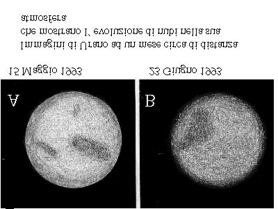 Immagini degli anelli di Urano 1. Immagine composta di Urano, gli anelli ed i satelliti. Cortesia STScI Space Science Telescope Institute. 2.