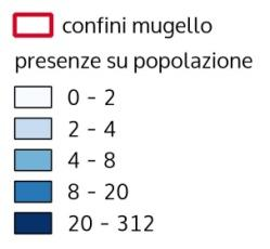 Le presenze aumentano del 50% tra il 1997 ed il 2001 passando da 200 a 300 mila circa e a 434.000 nel 2007.