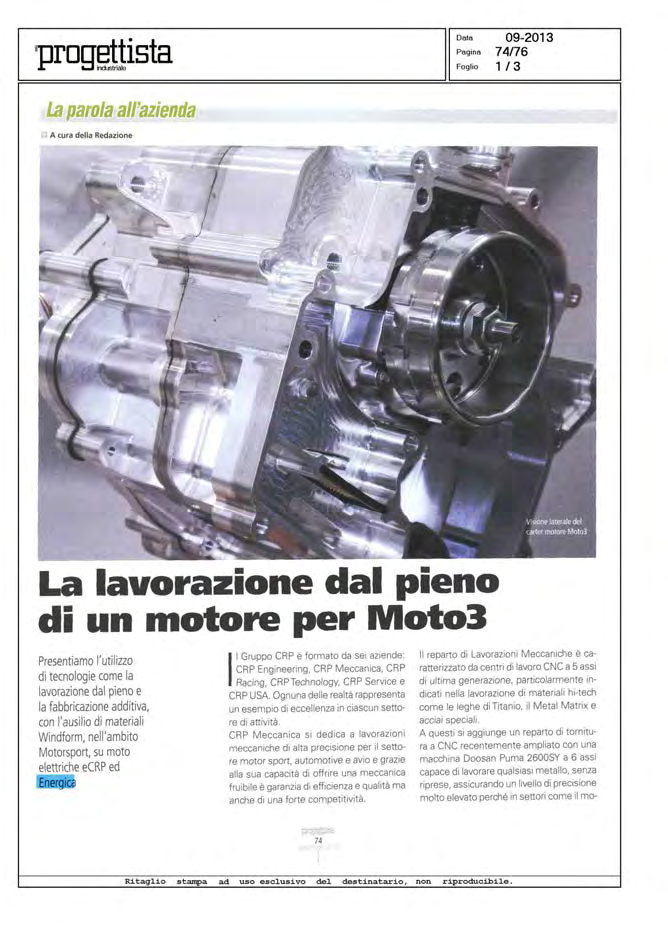 Il Progettista Industriale, 1