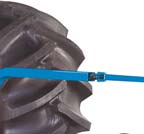 autocentrante idraulico universale regolabile Esclusivo disco stallonatore per forze di stallonatura fino a 33 kn Disco stallonatore in acciaio montato su boccola