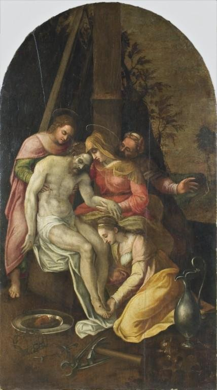 Compianto su Cristo morto, Gian Battista Cremonini, fine XVI