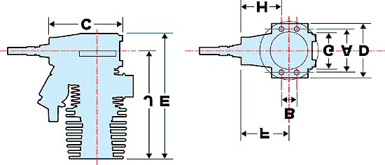 Biella: nulla da dire. Dimensioni di ingombro: vedi fig. 4.