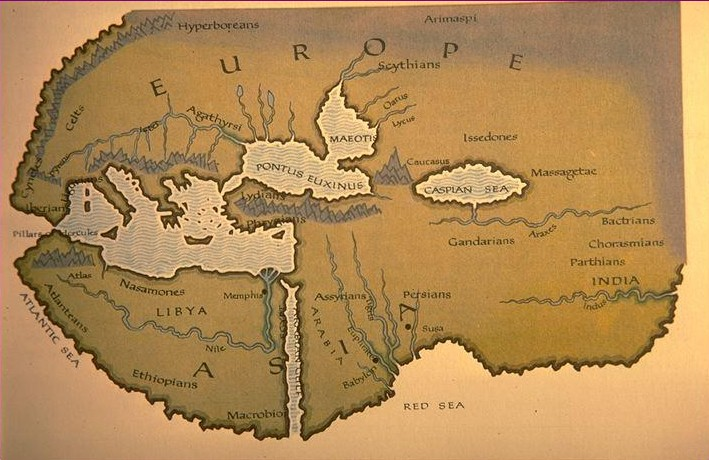 La cartografia nell antichità classica Diáfragma "