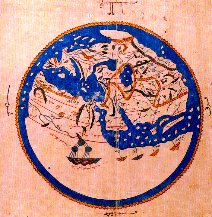 La cartografia nel Medioevo Dall XI secolo nella cartografia islamica si comincia a riflettere il contatto con l Europa grazie alle relazioni economiche tra Venezia e Bisanzio e alle conquiste dei
