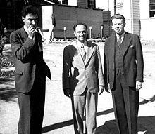 Oppenheimer, Fermi e Lawrence Fermi fu, caso rarissimo nella storia della fisica contemporanea,scienziato di grandissimo valore tanto nel campo