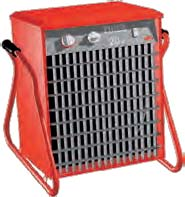 Protezione sovratemperatura con funzione reset. Colore: Rosso (RAL 3020) Termostato: 5 a 40 C Termoventilatore tipo Tiger P21 Con 1,8 m di cavo d`alimentazione e spina tipo 12.