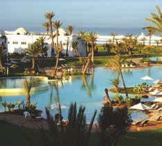 Palais des Roses - Agadir Atlantic Palace - Agadir Vera oasi di relax e di eleganza nel cuore della più celebre località balneare del Marocco, questo albergo costruito e arredato in classico stile