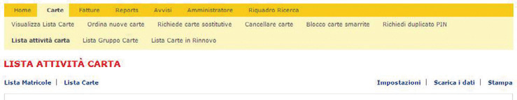 3.6 CODICE PIN DIMENTICATO Avete dimenticato il codice PIN della vostra carta? Nessun problema. Potrete richiederlo su Shell Card Online.