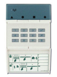 Centrale radio a 32 zone (frequenza 868MHz in banda stertta + 2 zone cablate (doppio bilanciamento), 4 aree ognuna con totale e perimetrale.