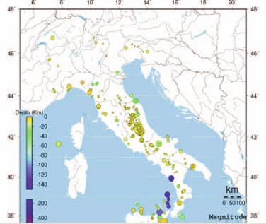 di copertura dovuti ai movimenti ingenerati dallo sciame sismico in atto al momento dell esecuzione dei lavori.