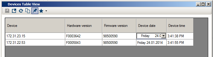 62 it Utilizzo di Configuration Manager Configuration Manager 5. Se necessario, aggiungere più dispositivi o telecamere alla vista tabella.