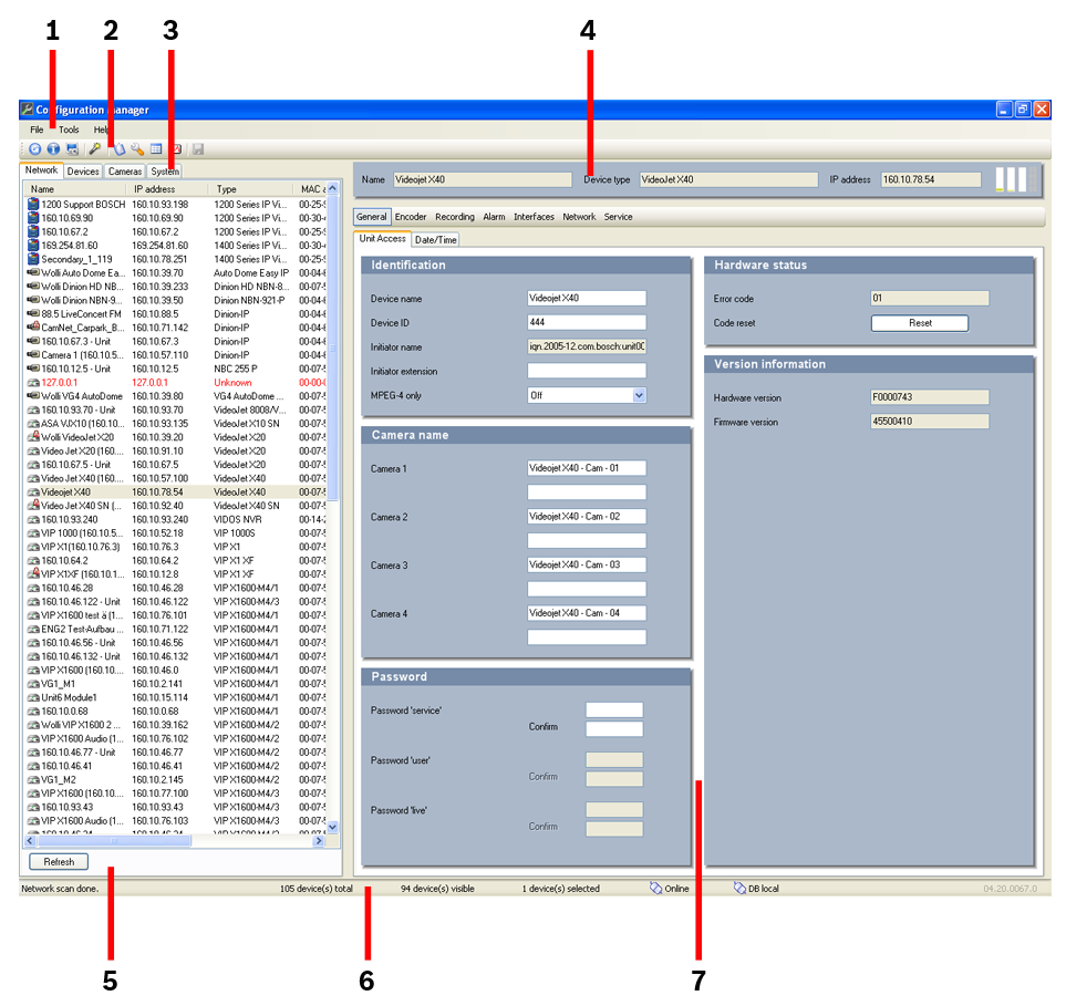 Configuration Manager 4.2 Interfaccia utente it 13 4 Interfaccia utente 4.